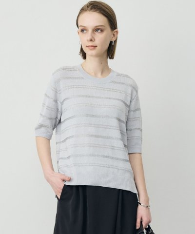 ルレックスパターン ニットプルオーバー