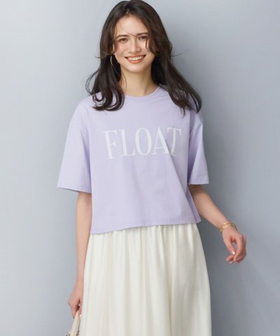 【SLOW/一部店舗限定】ヴィンテージライクジャージー クロップド ロゴ Tシャ