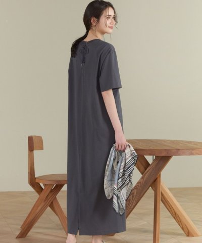 【SLOW/一部店舗限定】ヴィンテージライクジャージー T ワンピース