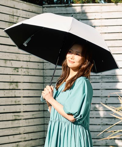 【WEB限定 ジャンプ傘】晴雨兼用日傘 ショート傘 ラディクール 遮光 遮熱 U