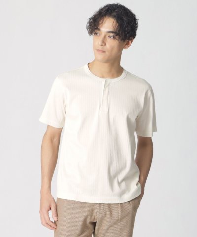 【COLLECTION LINE】ヘンリーネック/半袖Tシャツ