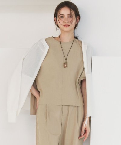 【SLOW/一部店舗限定】シアーニット パーカー