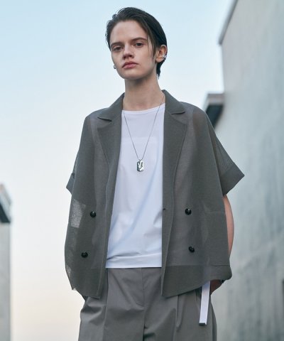 【30th ANNIVERSARY】シアーライトリュクス ニットジャケット