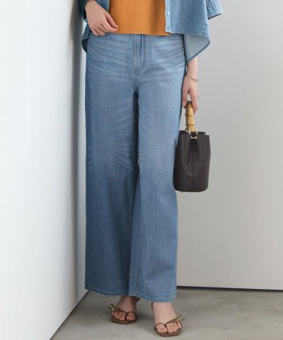 【SLOW/一部店舗限定】LIGHT DENIM  ワイド パンツ