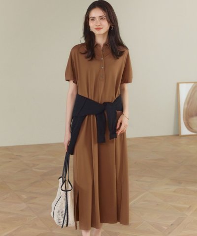 【SLOW/一部店舗限定】ファンクショナル ポロ ワンピース