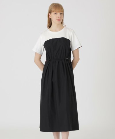 ストレッチプルーフクロスカットコンビドレス