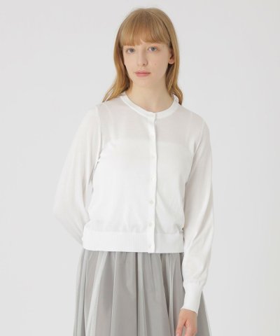 クールファインニットカーディガン