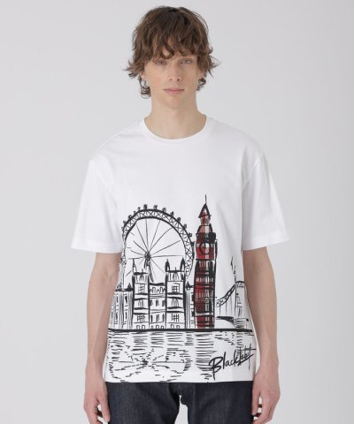 【WEB・一部店舗限定】パネルブリティッシュランドマークTシャツ