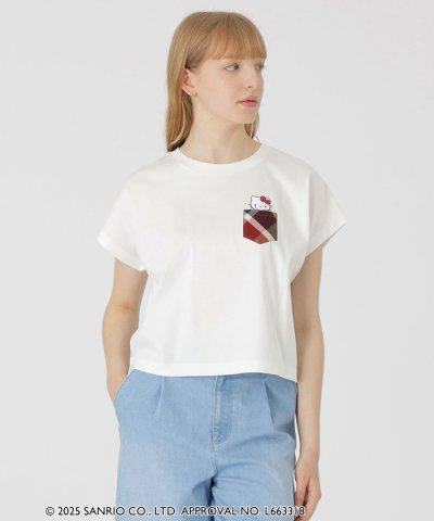 【ハローキティコラボ】ポケットTシャツ