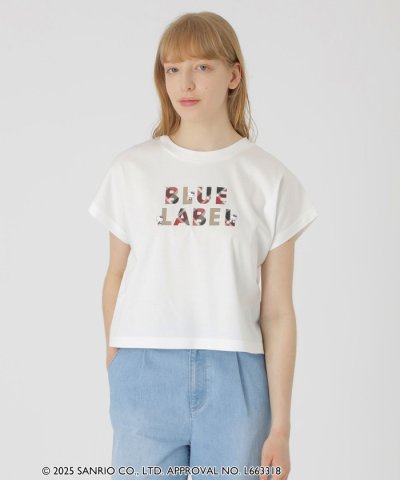 【ハローキティコラボ】ロゴグラフィックTシャツ
