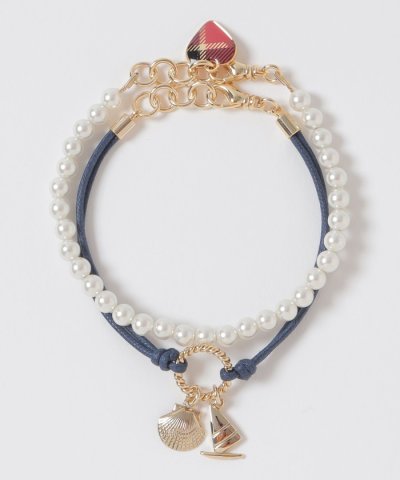 マリンモチーフブレスレット