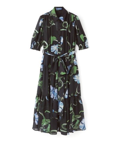 【LEO LIN】ハーフスリーブドレス《WEB＆EPOCA THE SHOP店舗