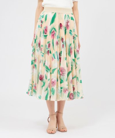 ペインティングベリス プリーツスカート