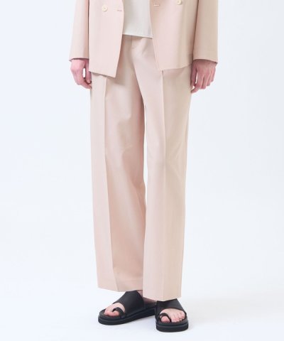 【LEEweb/蛯原友里さん着用】ウールライクトロツータックワイドパンツ