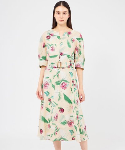 ペインティングベリス プリントワンピース