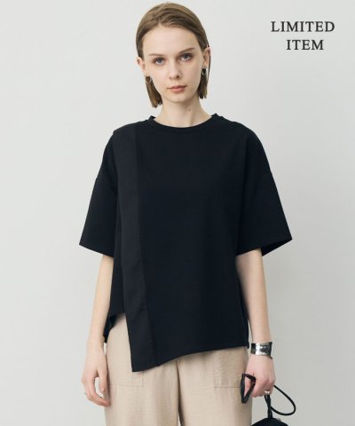 【WEB限定】 ライトダンボール イレギュラーヘムプルオーバー