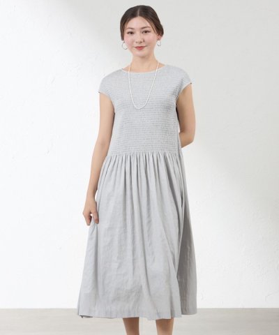 ヴィンテージスラブシャーリーワンピース