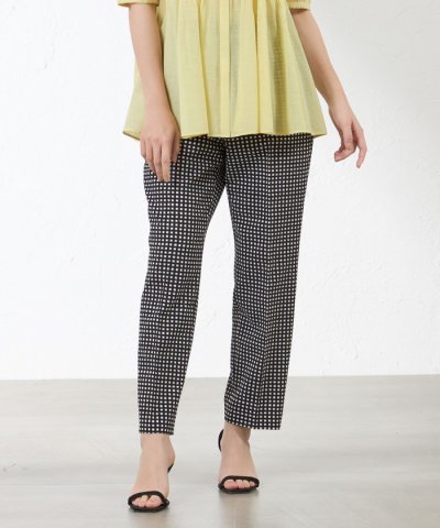 サッカーストレッチ オリジナルチェックパンツ