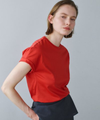 BORNA / コットンスムースTシャツ