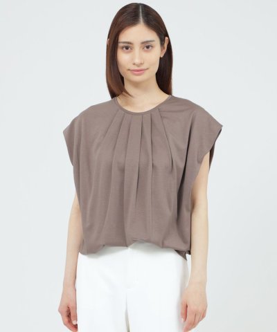 【WEB・一部店舗限定/ウォッシャブル】アリアナ天竺　プルオーバー