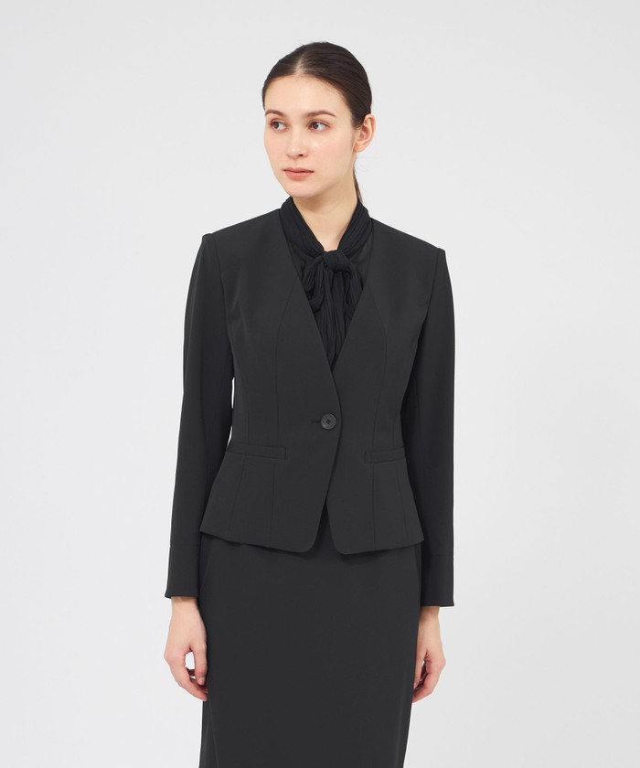 24 TWENTY FOUR JACKET COOL】 ノーカラージャケット(508793377)｜阪急