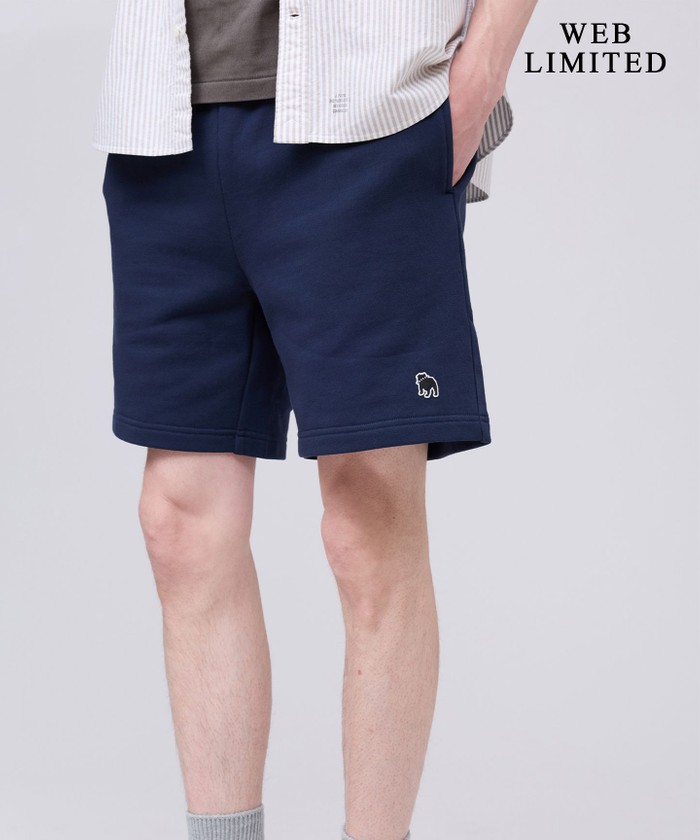 WEB限定】バックブル スウェットハーフパンツ(508805859)｜HANKYU