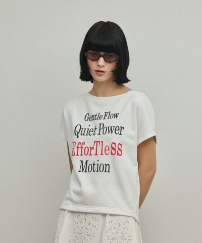 ルーズロゴTシャツ