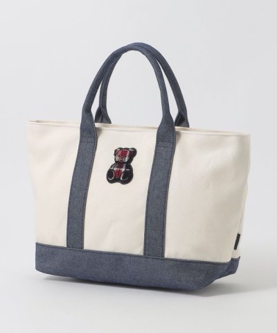 【一部店舗限定】クレストブリッジチェックベアワッペンドライバーズトート