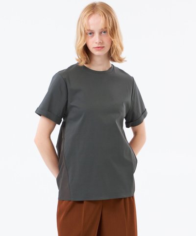 【WEB&一部店舗限定】タフタコンビカットソー
