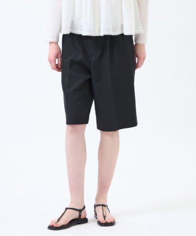【WEB&一部店舗限定】フレックスリネンハーフパンツ
