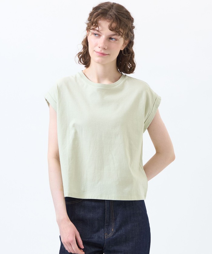 リネンミックスドルマンTシャツ(508743296)｜阪急百貨店公式通販サイト