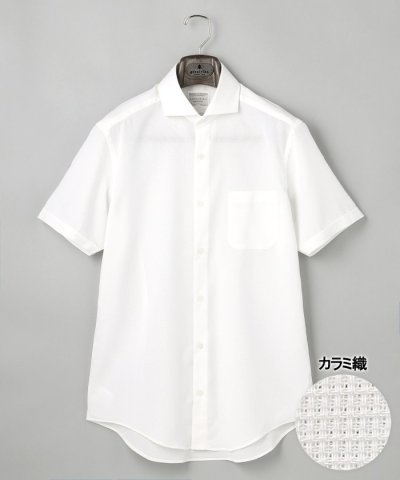 春夏向け/カラミ織【形態安定】SUMMERPREMIUMPLEATS_セミワイド