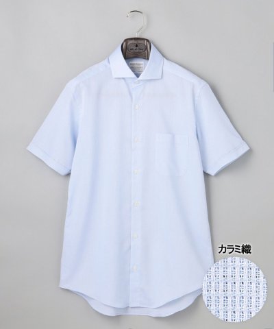 春夏向け/カラミ織【形態安定】SUMMERPREMIUMPLEATS_セミワイド