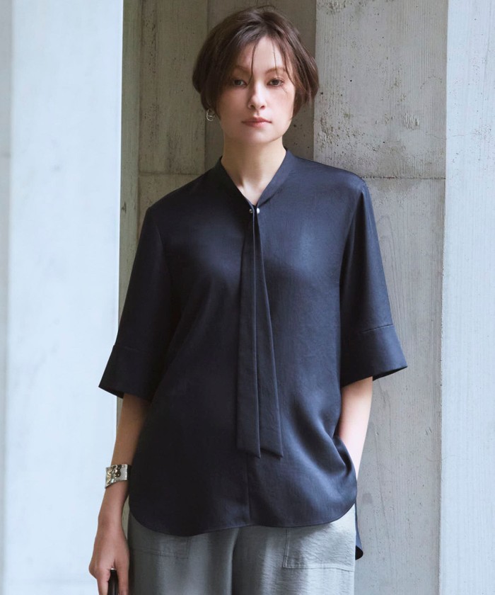 レディース ◇ iCB アイシービー 長袖 シャツ M ブラック