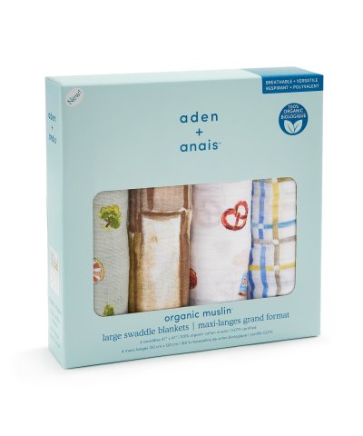 エイデンアンドアネイ aden+anais おくるみスワドルニューヨークオーガニ