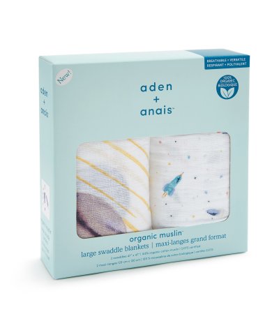 エイデンアンドアネイ aden+anais aden + anais おくるみス