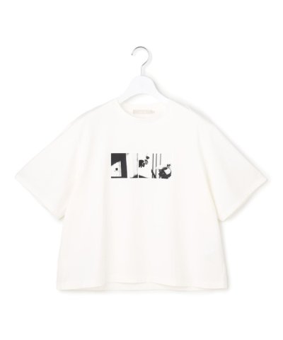 クロップド ロゴTEE（フォトプリント）