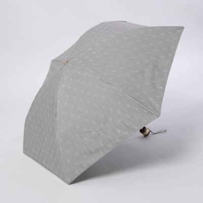晴雨兼用折りたたみ日傘 ポロポニー ジャカード 1級遮光 遮熱 UV