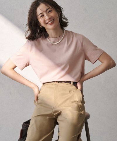 【WEB＆一部店舗限定カラーあり】ハイエンド クルーネック Tシャツ