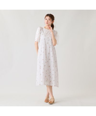 ローズティアラ RoseTiara 小花プリントキャミワンピース