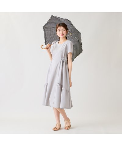 ローズティアラ RoseTiara 【撥水/通気性◎】ドロスト撥水ワンピース