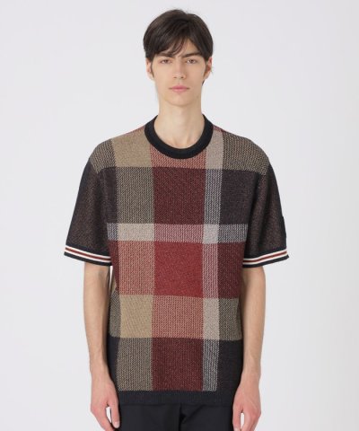 【10th ANNIVERSARY】ツィーディークレストブリッジチェックニットT