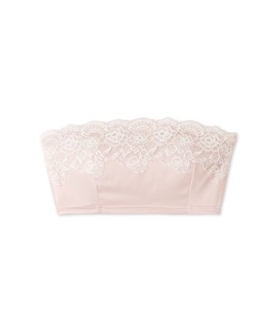 【LILY BROWN Lingerie】バックシャンサテンストラップレスブラ