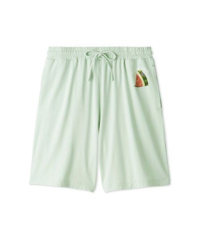 【HOMME】【接触冷感】レーヨンフルーツハーフパンツ