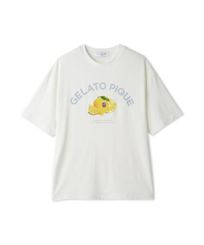【HOMME】【接触冷感】レーヨンフルーツTシャツ