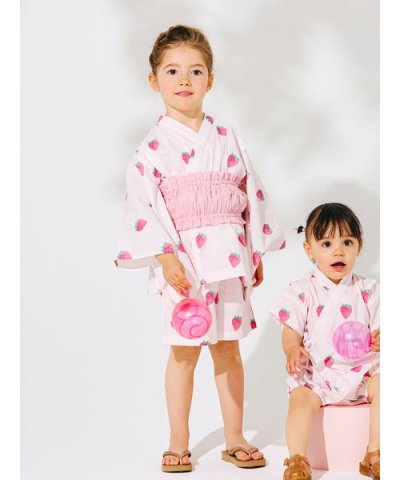 【KIDS】帯付き甚平