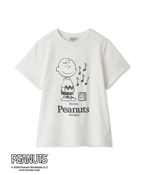 PEANUTS RECORDS】チャーリー・ブラウンTシャツ(508789157)｜阪急
