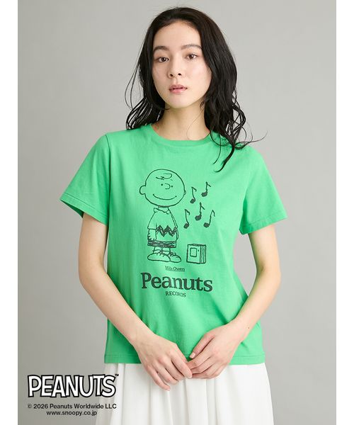 PEANUTS RECORDS】チャーリー・ブラウンTシャツ(508789157)｜阪急