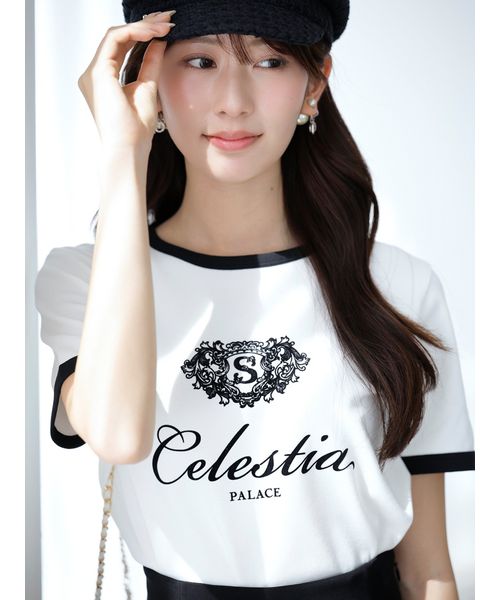 USAGI ONLINE/ZOZOTOWN限定】リボンドッキングTシャツ(508803317