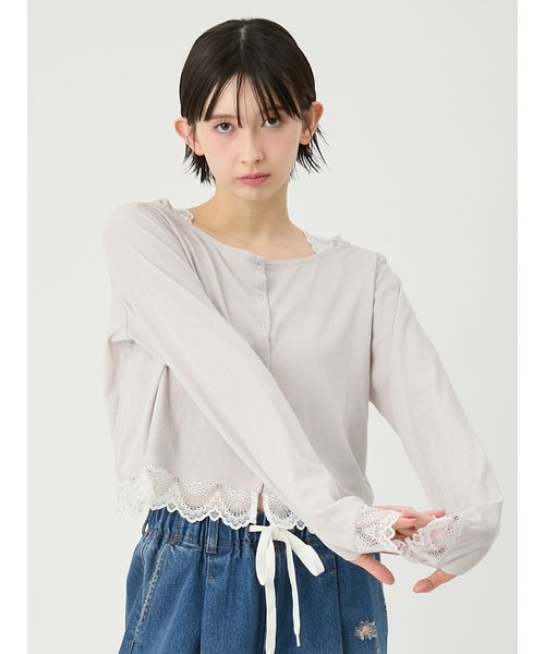 UVカット/接触冷感】レースフーディトップス(508790612)|阪急百貨店 UVカット/接触冷感】レースフーディトップス(508790612)|阪急百貨店